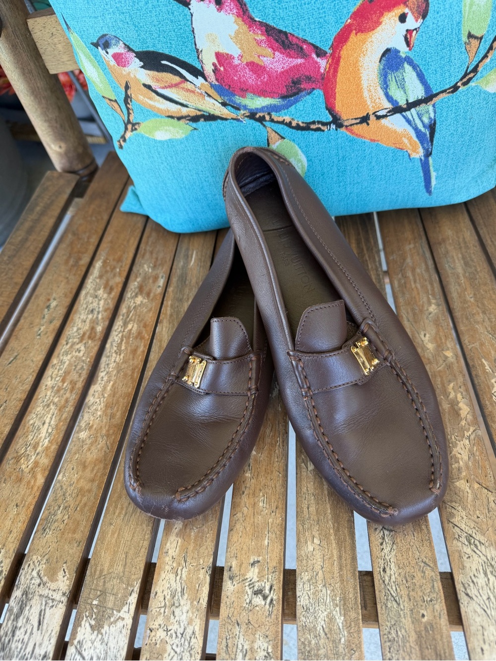 Authentic Louis Vuitton Lombok loafers size 39
